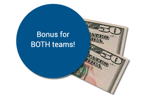 bonus for BOTH teams