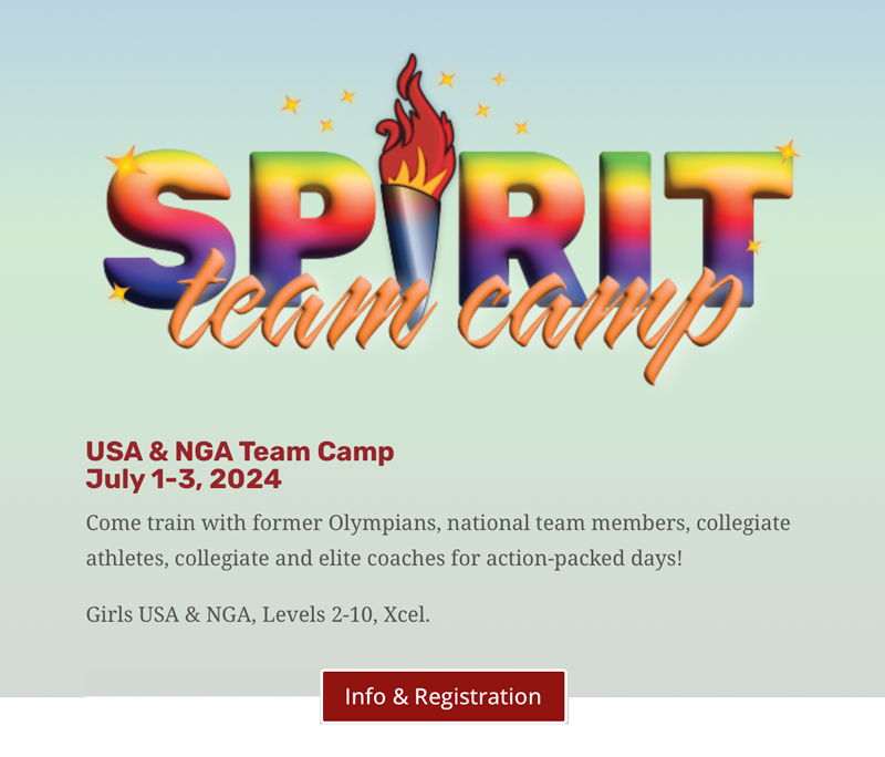 Spirit Team Camp 2024, Register Now