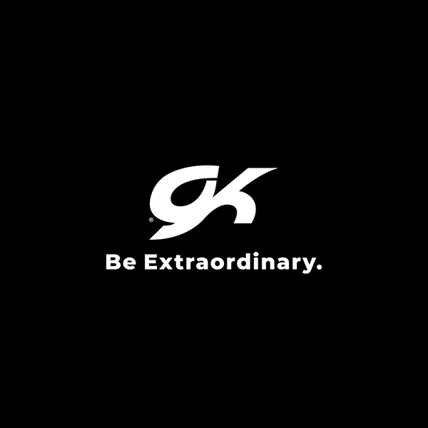 GK logo - Be extraordinary.